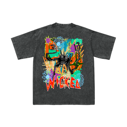 Unisex Oversized Snow Wash T-Shirt